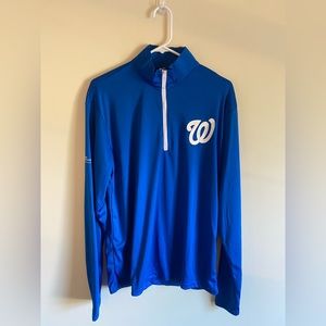 Penn State x MLB Nationals Baseball Quarterzip